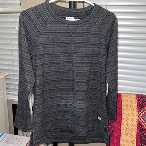 Champion dark grey striped sweatshirt